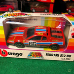 Ferrari 512 BB N 66 Red by BBurago 1:43 (4133)
