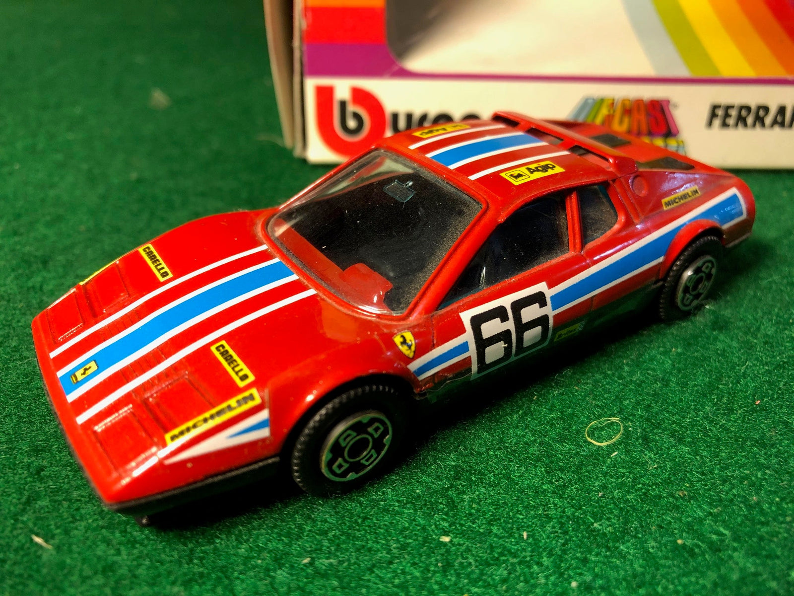 Ferrari 512 BB N 66 Red by BBurago 1:43 (4133)