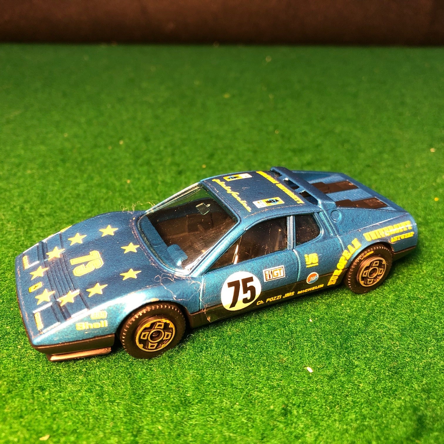 Ferrari 512 BB N 75 European University by BBurago 1:43 (4133)