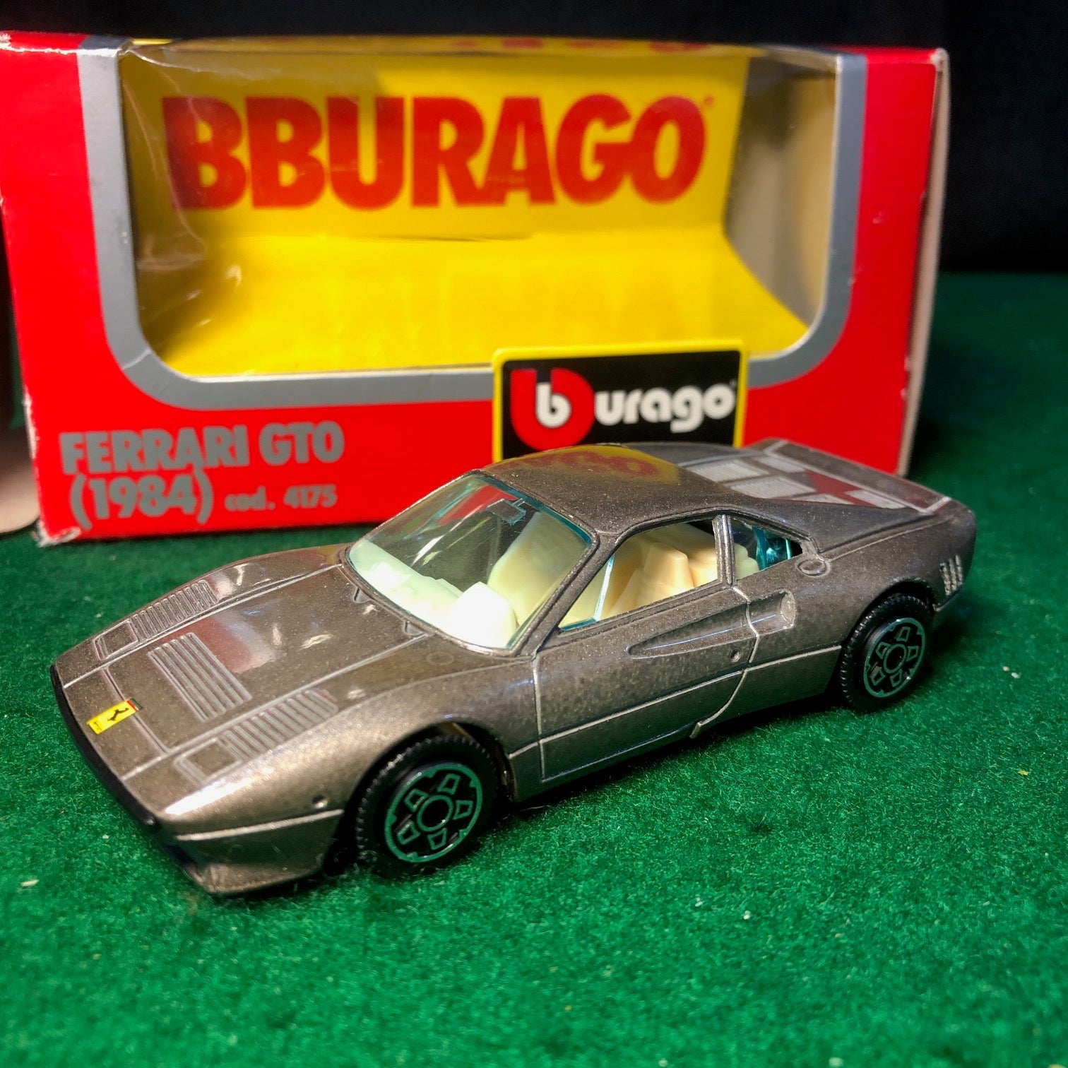 Ferrari 288 GTO Metallic Gray by BBurago 1:43 (4175)(R Bx