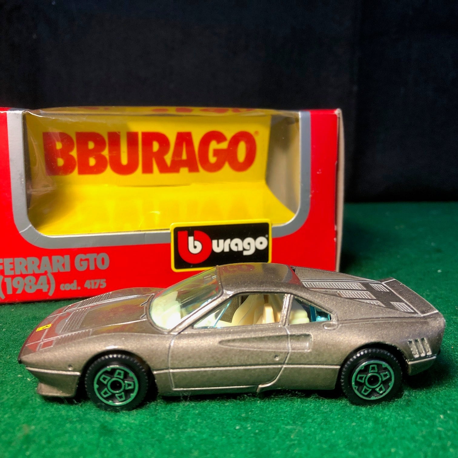 Ferrari 288 GTO Metallic Gray by BBurago 1:43 (4175)(R Bx