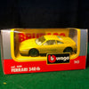 Ferrari 348tb Yellow by BBurago 1:43 (4189)(S Bx)