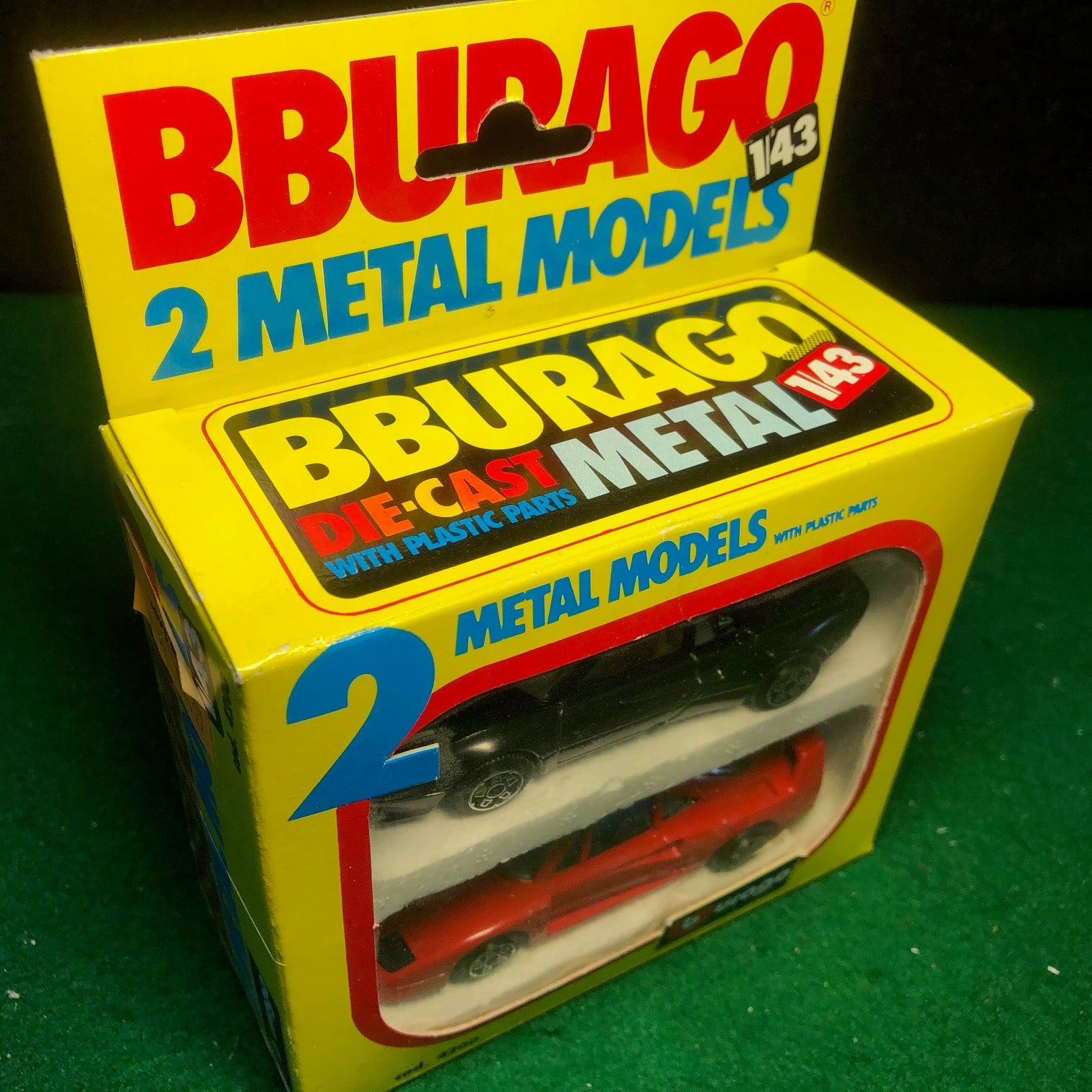 Ferrari 288 GTO & F40 2-Pc Gift Set by BBurago 1:43 (4200