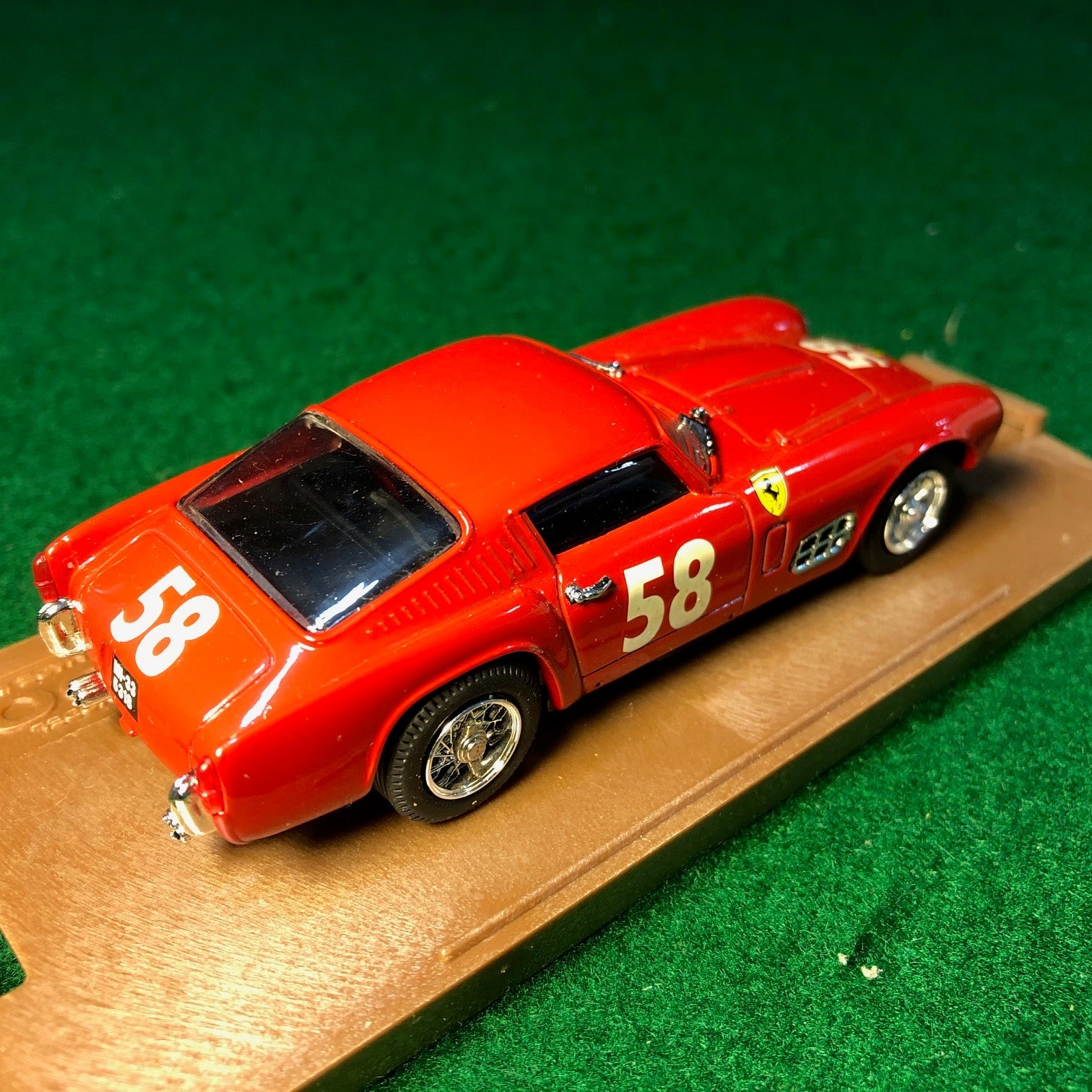 Ferrari 250 GT TdF N 58 Pau 1957 by Box Model 1:43 (8407)(DC