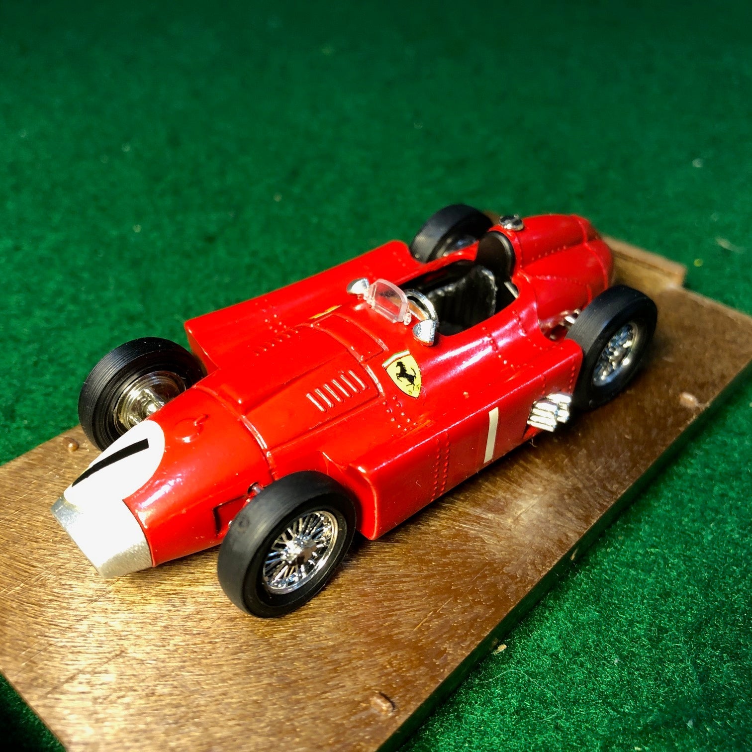 Ferrari D50 Lancia N 1 1956 JM Fangio by Brumm 1:43 (r076)(DC)