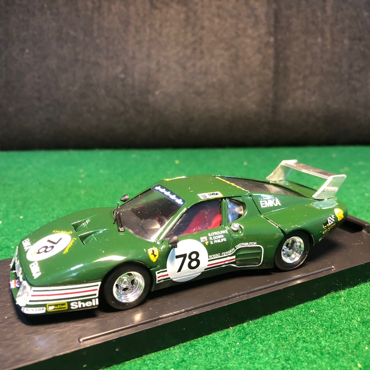 Ferrari 512 BB LM N 78 1980 Le Mans O'Rourke / Down / Philips by
