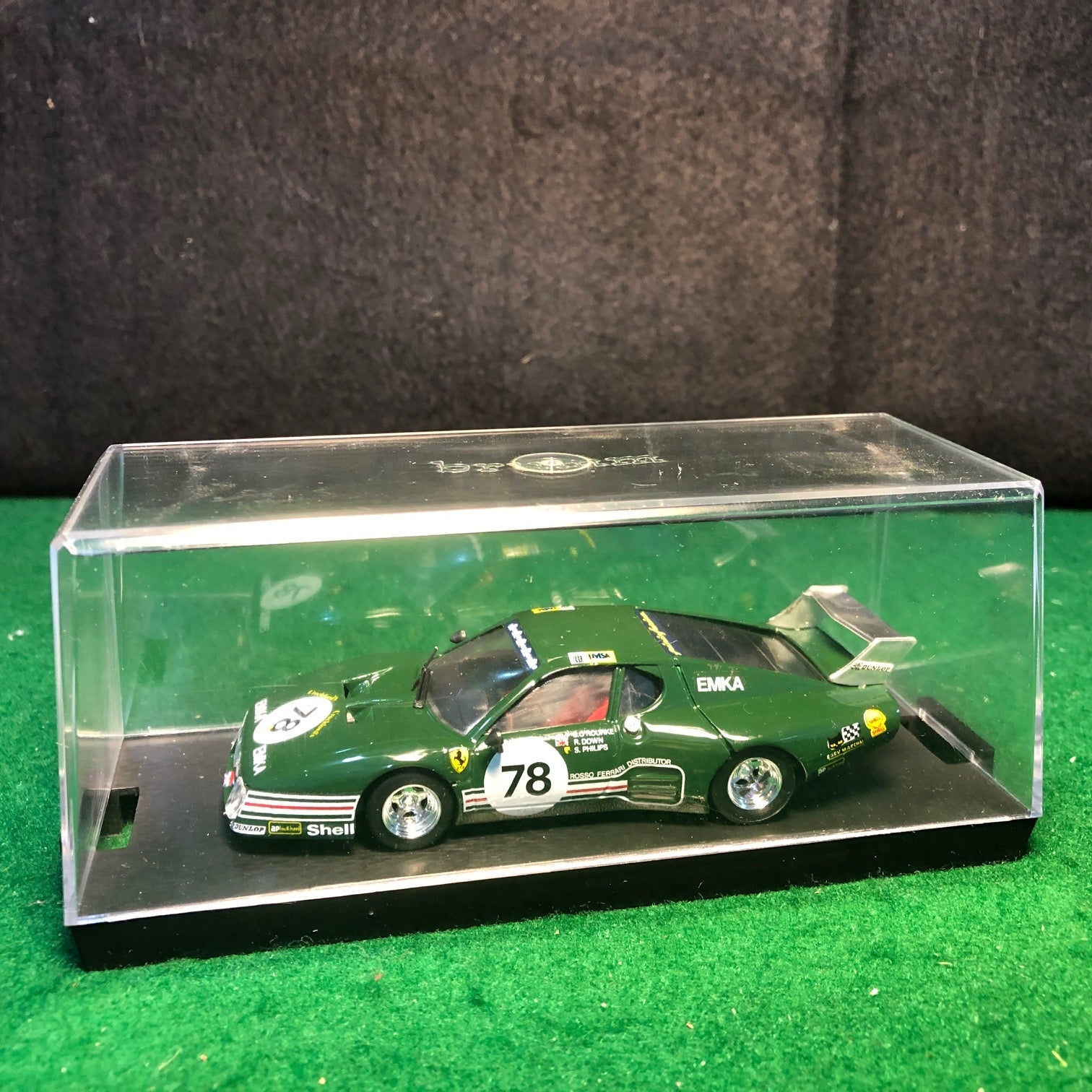 Ferrari 512 BB LM N 78 1980 Le Mans O'Rourke / Down / Philips by Brumm 1:43 (r212)
