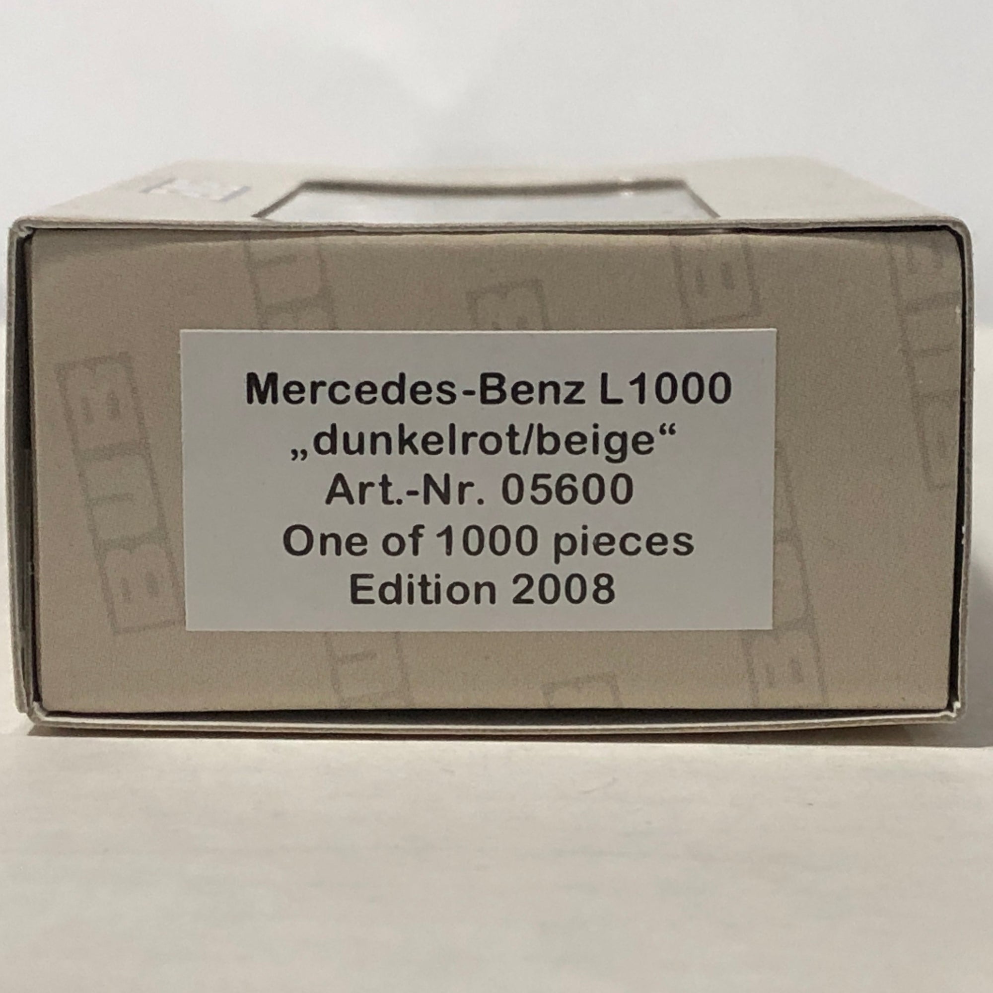 Mercedes-Benz L1000 Utility / Delivery Truck by Bub 1:87 (05600)(Ltd Ed)