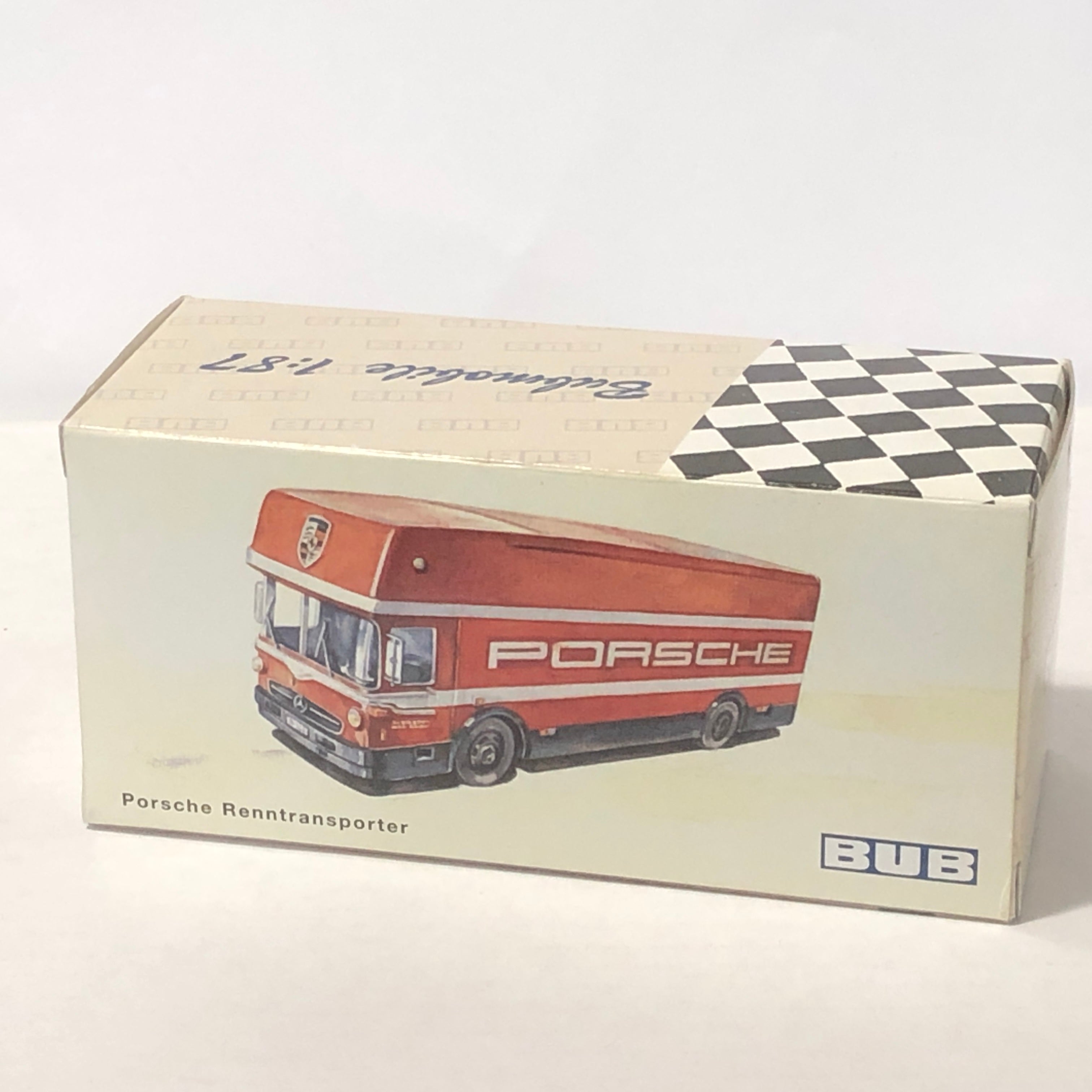 Mercedes-Benz Transporter Porsche Martini Racing by Bub 1:87