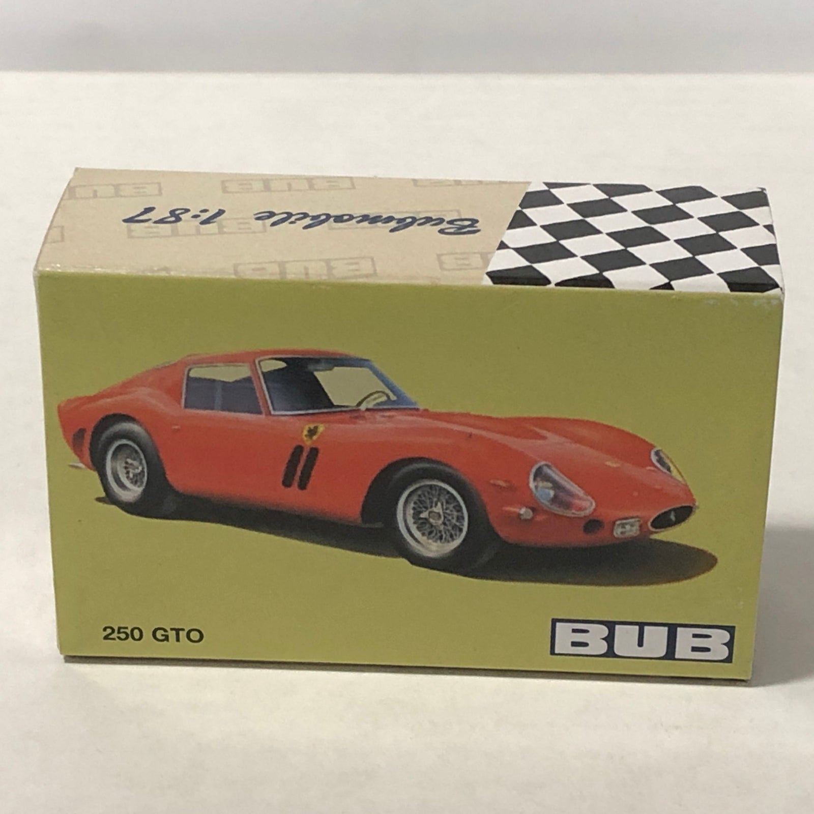 Ferrari 250 GTO Racing N 25 by Bub 1:87 (08003)(Ltd Ed)