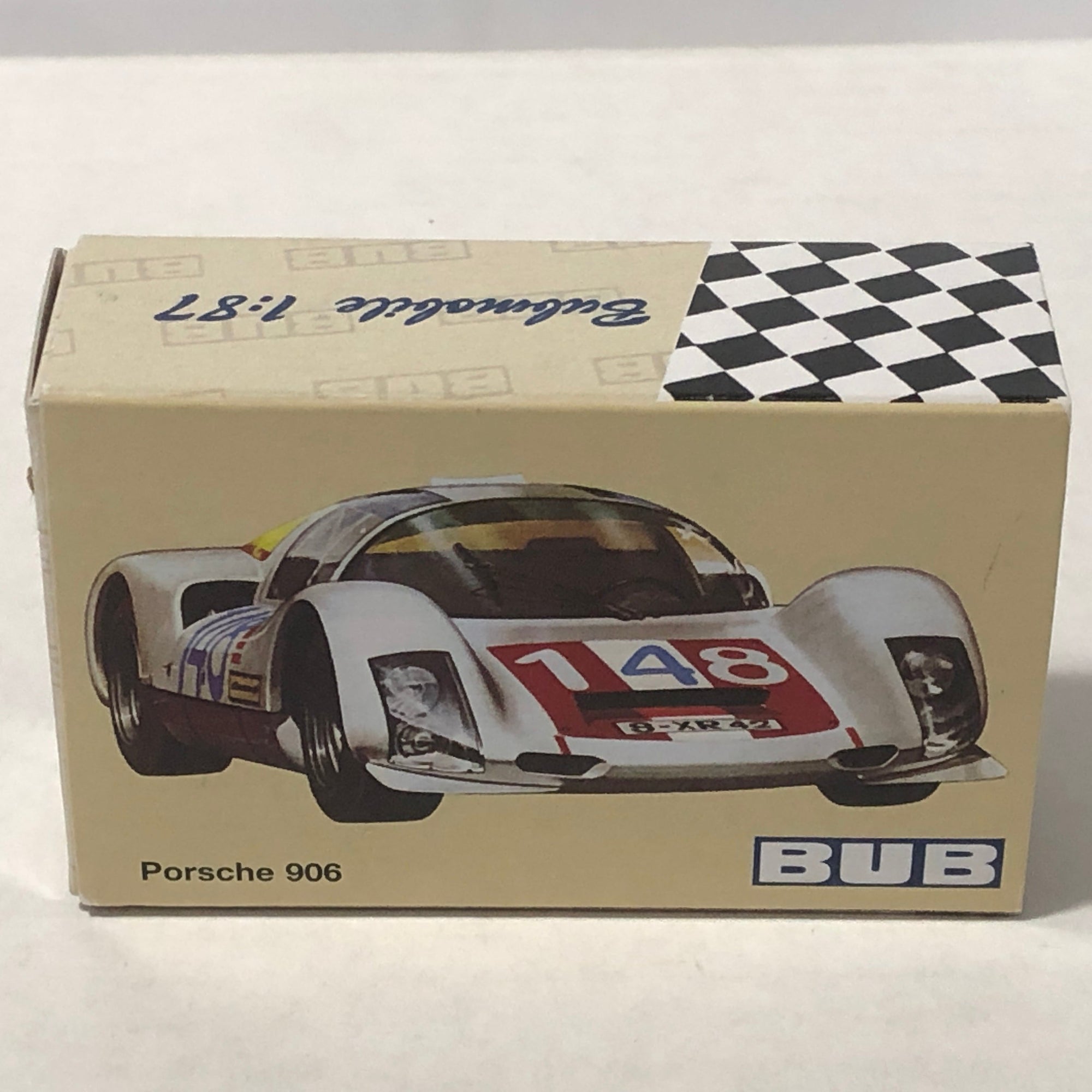 Porsche Carrera 6 1967 12 Hr Of Sebring N 42 by Bub 1:87 (08054)(Ltd Ed)