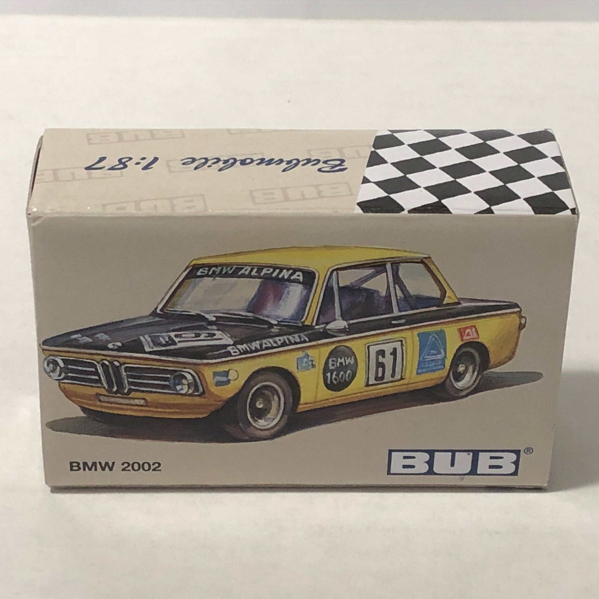 BMW 2002 Ti 1973 RAC Rallye N 4 by Bub 1:87 (08425)(Ltd Ed)