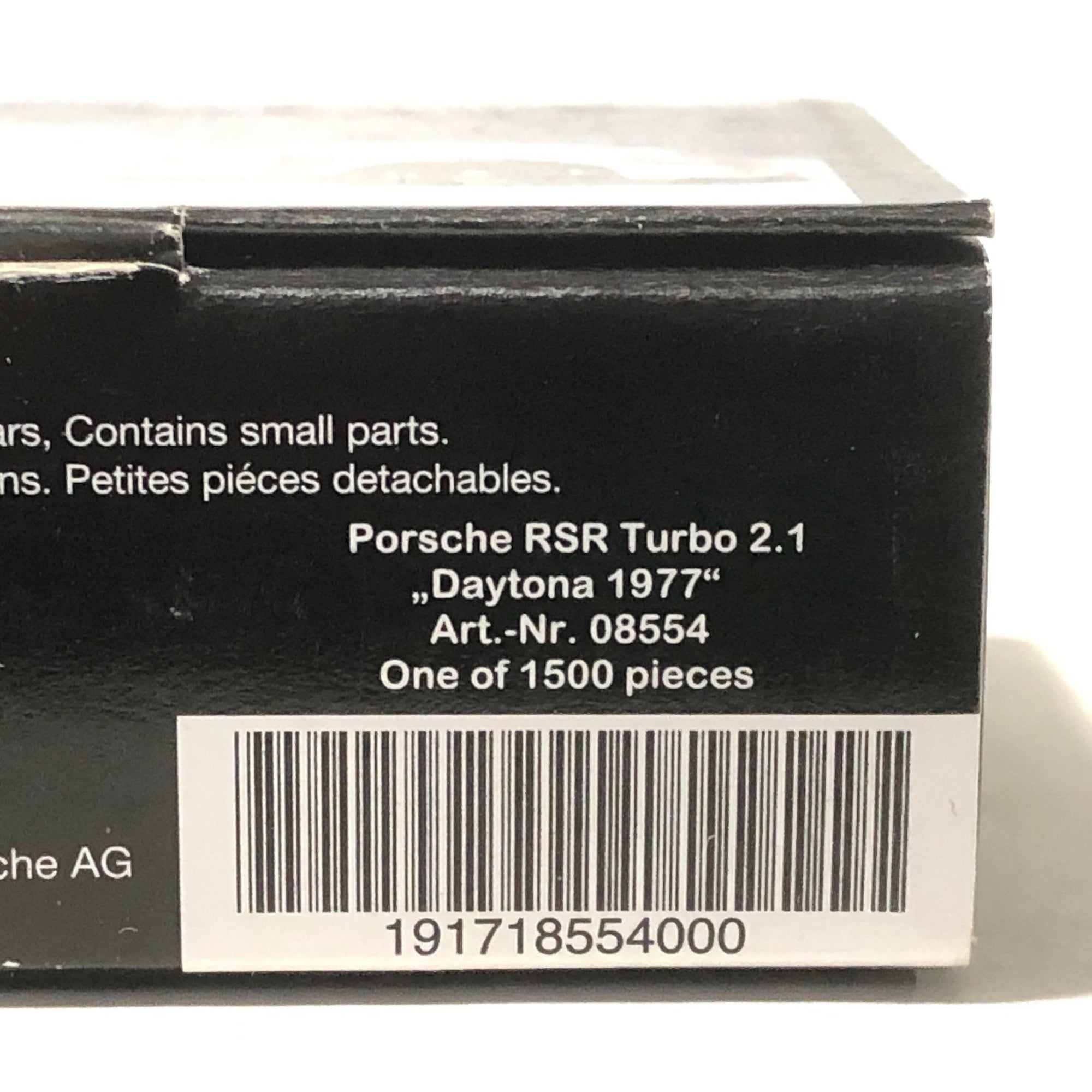 Porsche RSR Turbo 2.1 1977 Daytona N 00 by Bub 1:87 (08554)(Ltd Ed