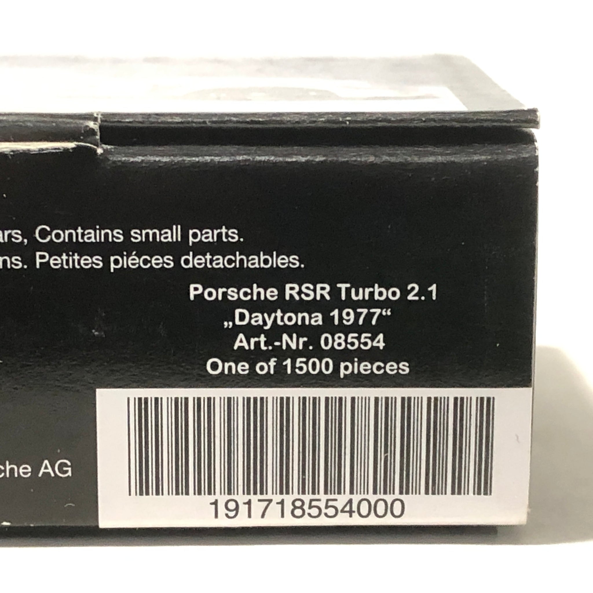 Porsche RSR Turbo 2.1 1977 Daytona N 00 by Bub 1:87 (08554)(Ltd Ed