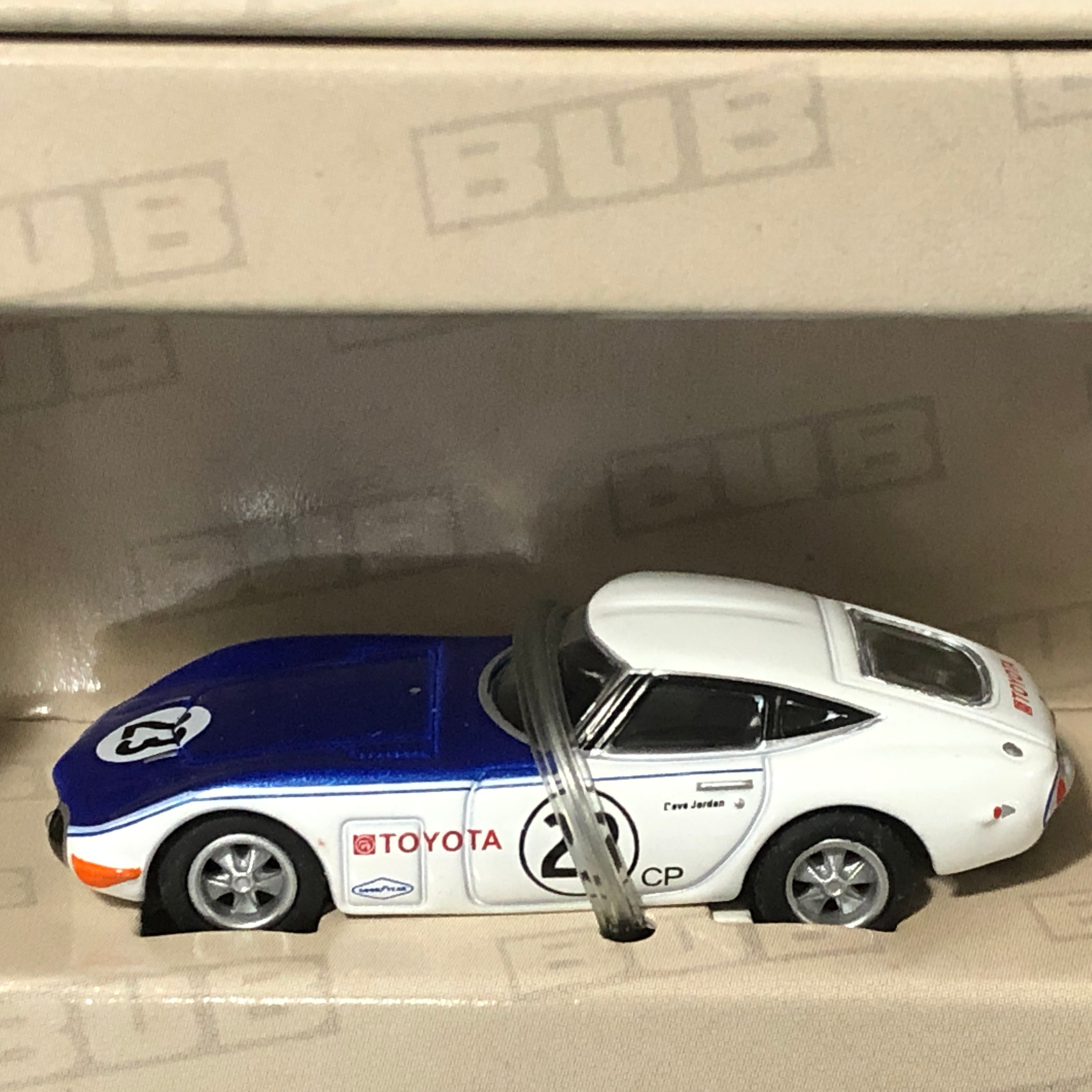 Toyota 2000 GT racing 1968 SCCA N 23 by Bub 1:87 (09052)(Ltd Ed