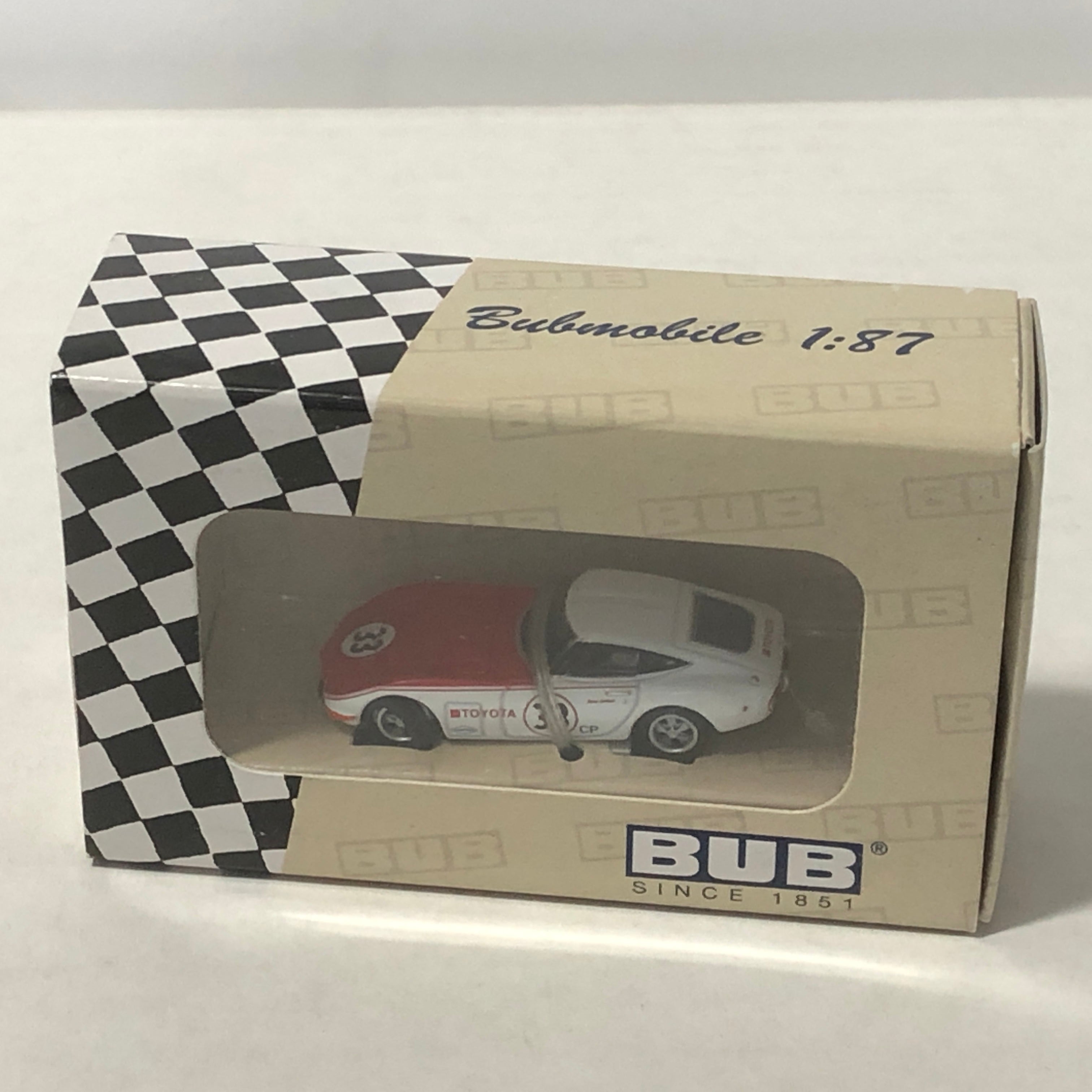 Toyota 2000 GT racing 1968 SCCA N 33 by Bub 1:87 (09053)(Ltd Ed