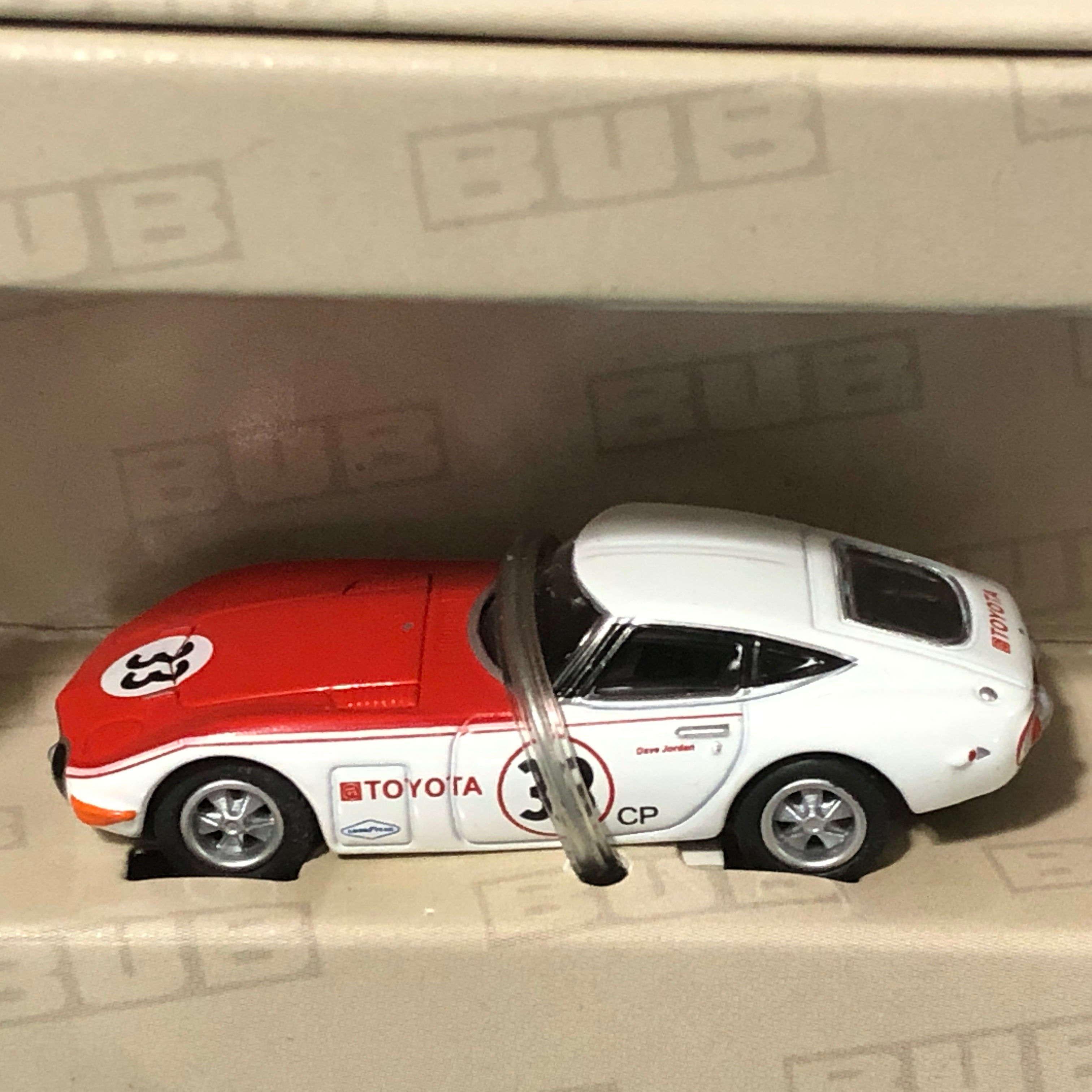 Toyota 2000 GT racing 1968 SCCA N 33 by Bub 1:87 (09053)(Ltd Ed