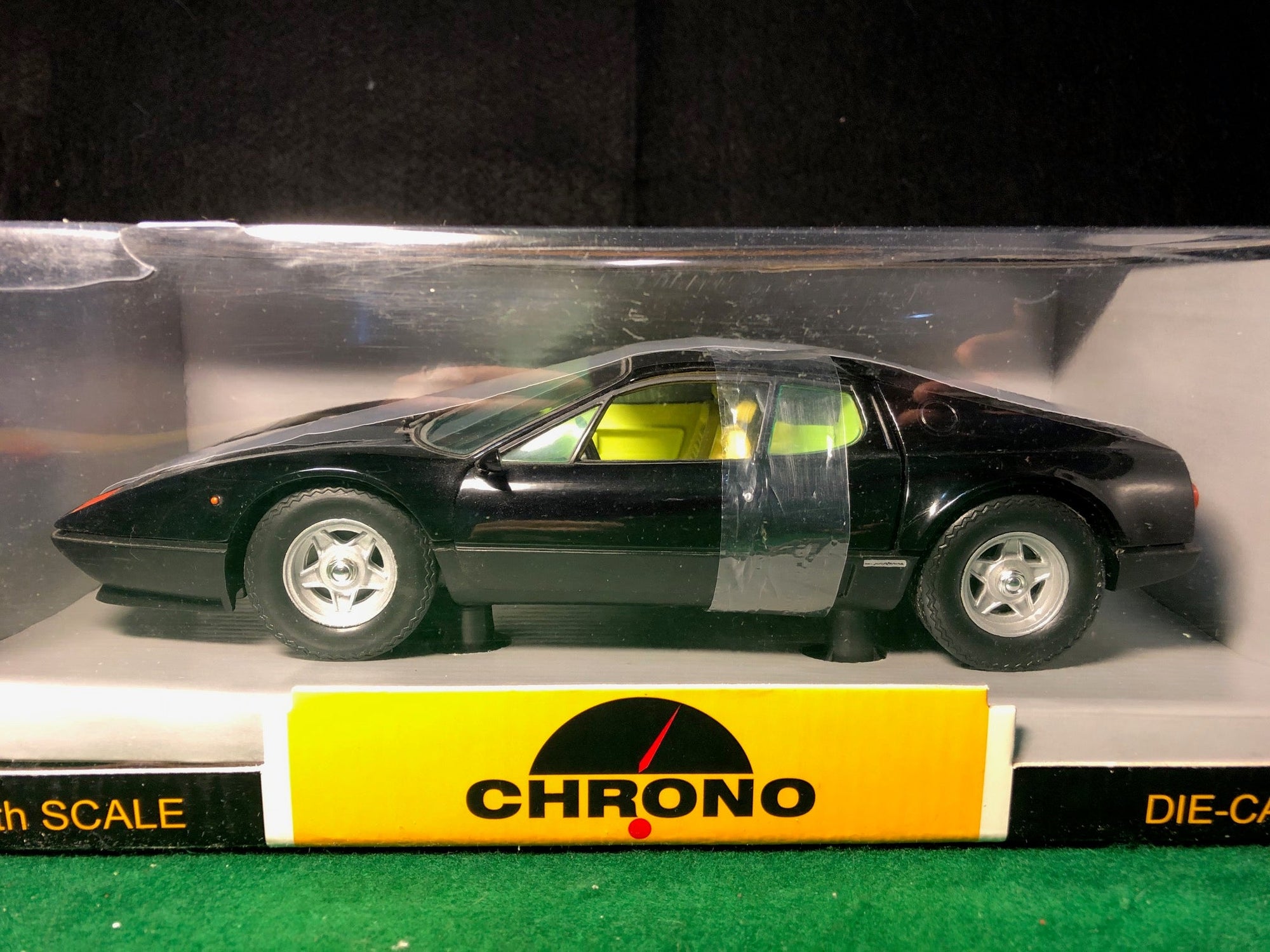 Ferrari 512 BB Black by Chrono 1:18