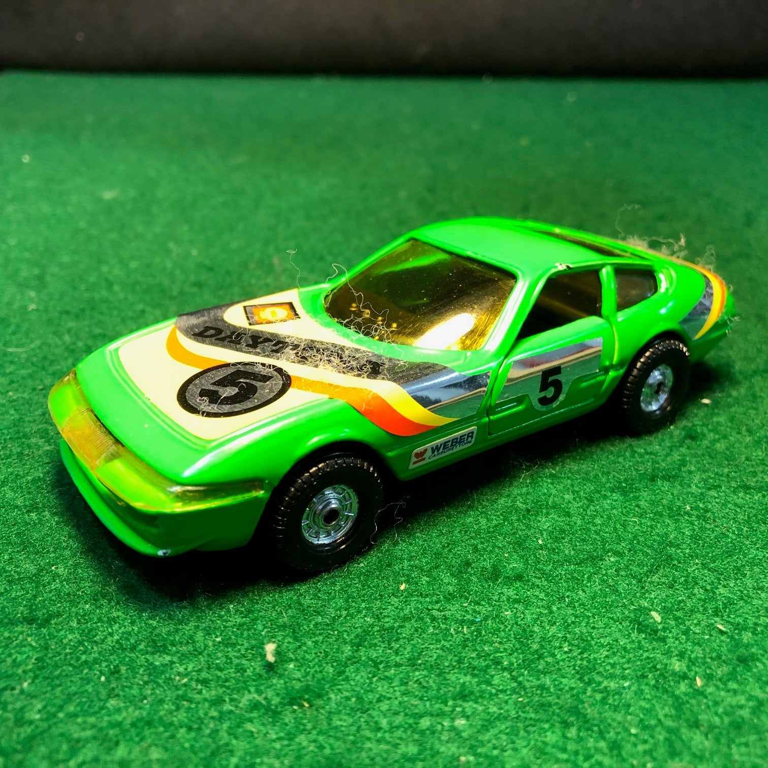 Ferrari 365 GTB/4 Daytona N 5 Green by Corgi Toys 1:36 (300)(No box)