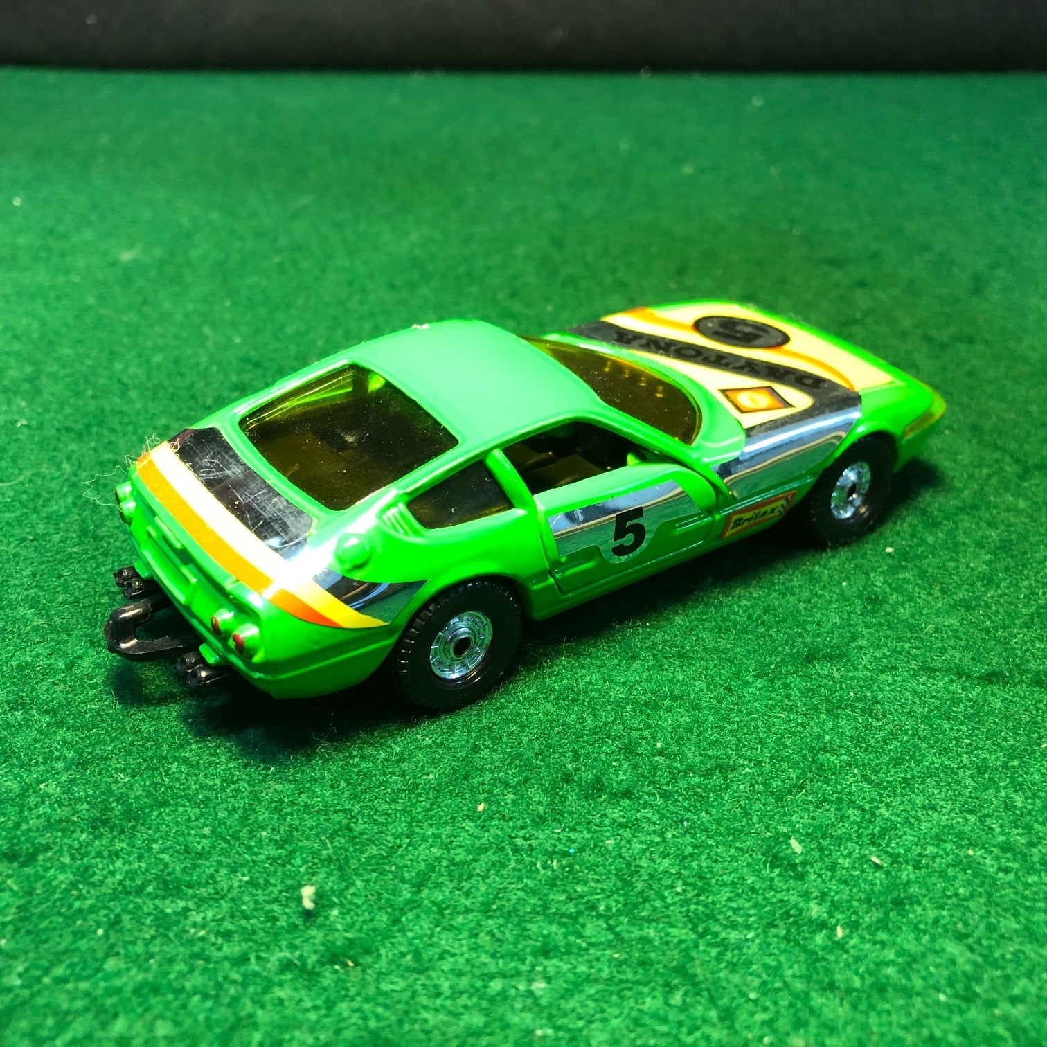Ferrari 365 GTB/4 Daytona N 5 Green by Corgi Toys 1:36 (300)(No box)