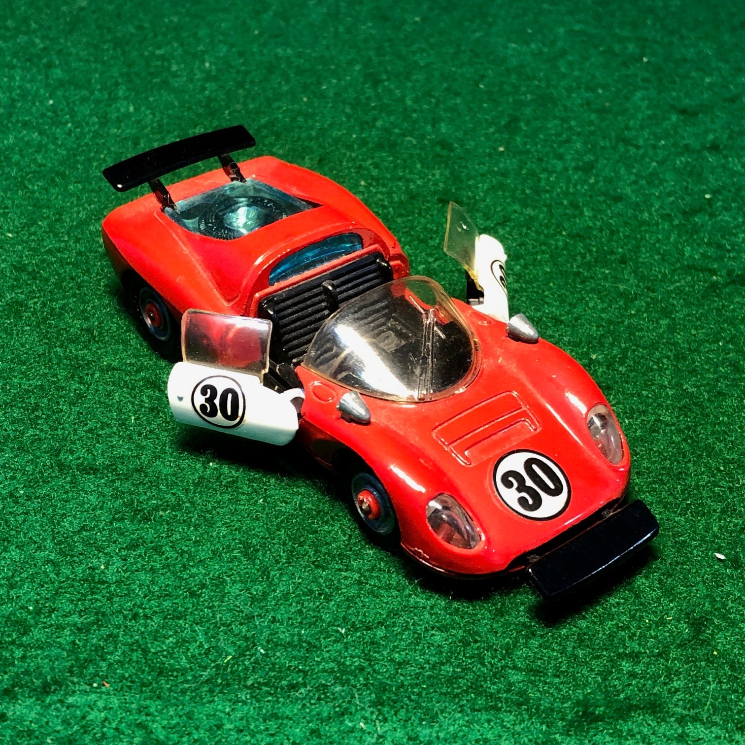 Ferrari 206 Dino Sport N 30 Red/White by Corgi Toys 1:43 (344)(No