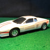 Ferrari Testarossa White - Flywheel Motor by Road Champs 1:20 (No box)