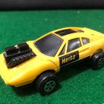 Ferrari 308 GTB Yellow Hertz Pull & Release Action
