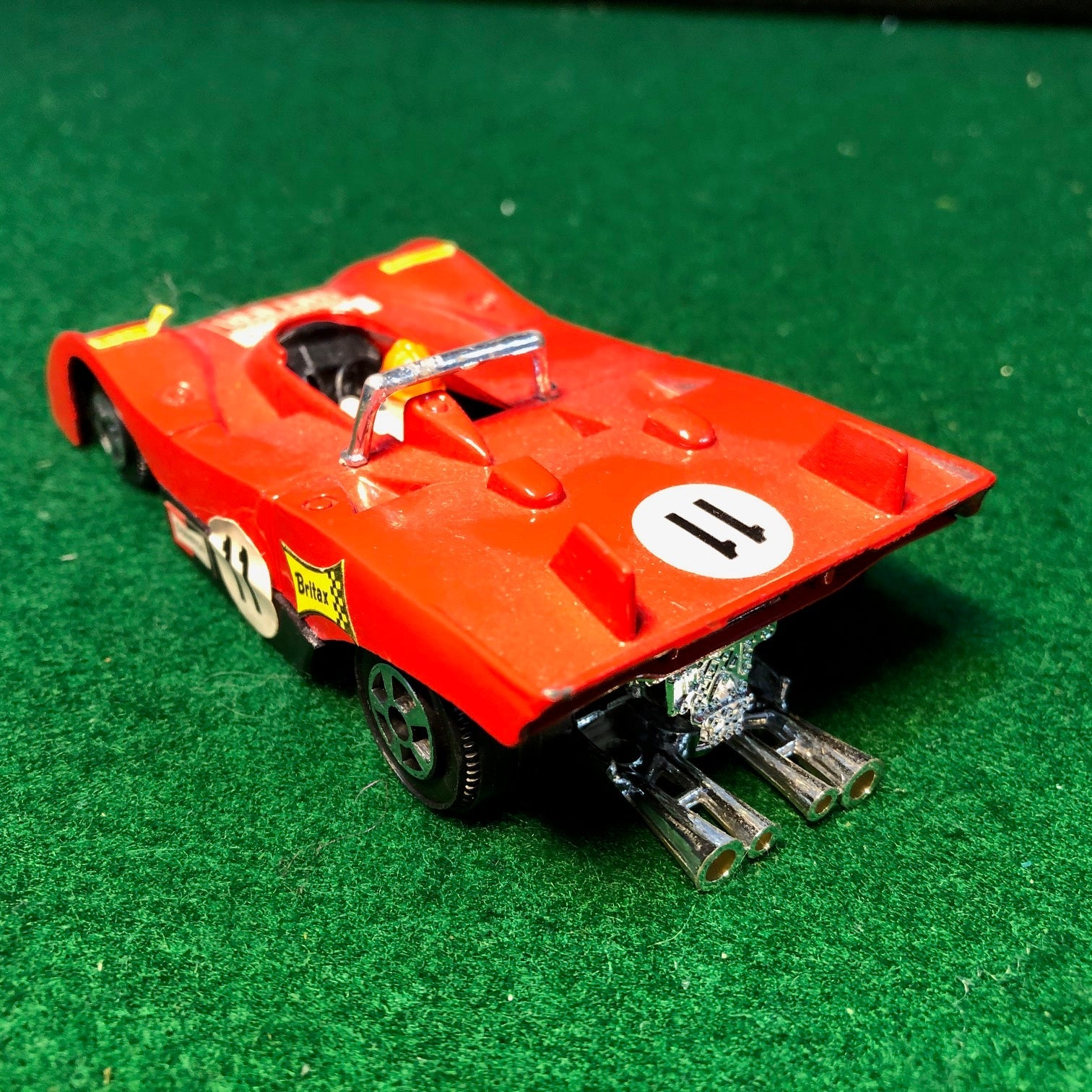 Ferrari 312 PB N 11 w/Driver 1:43 (No box) - Default Title