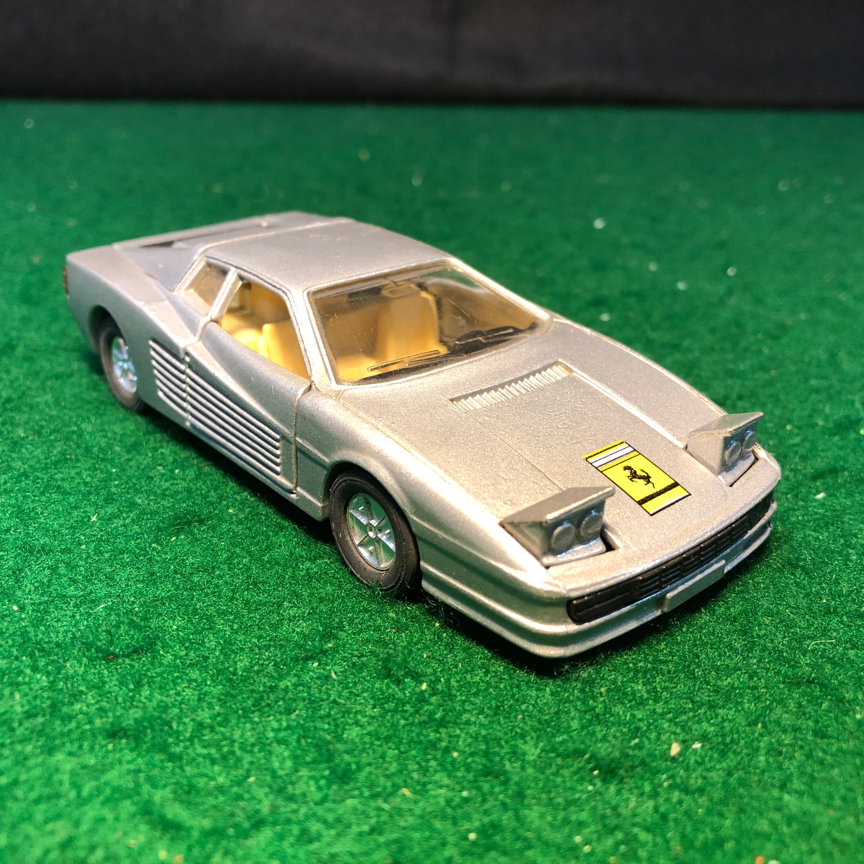 Ferrari Testarossa Gray Motorized 1:39 (SS-913)(No box) - Petrolicious