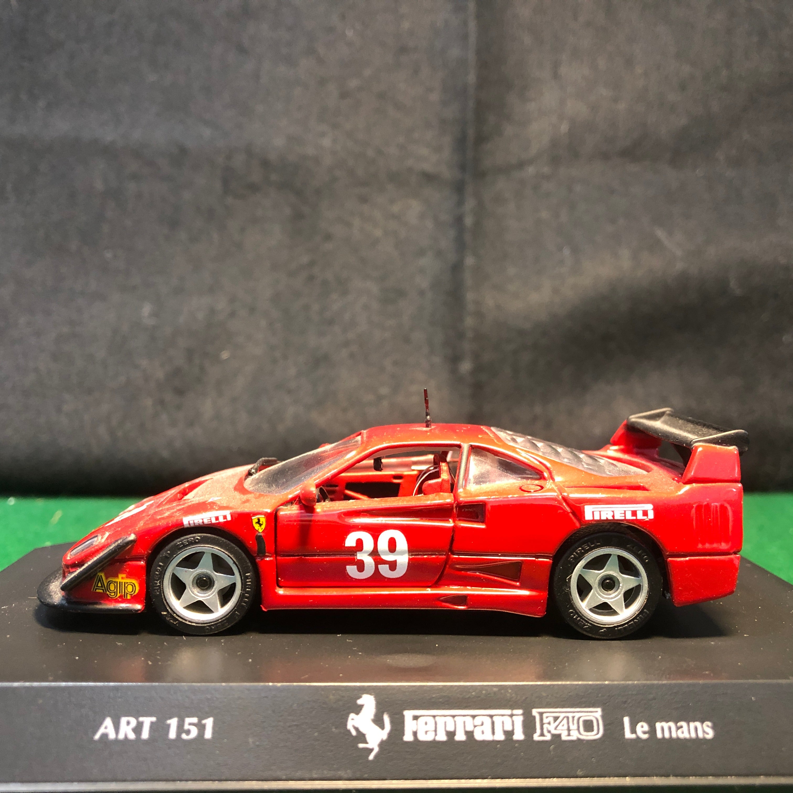 Ferrari F40 GT/LM Le Mans N 39 by DetailCars 1:43 (151) - Petrolicious