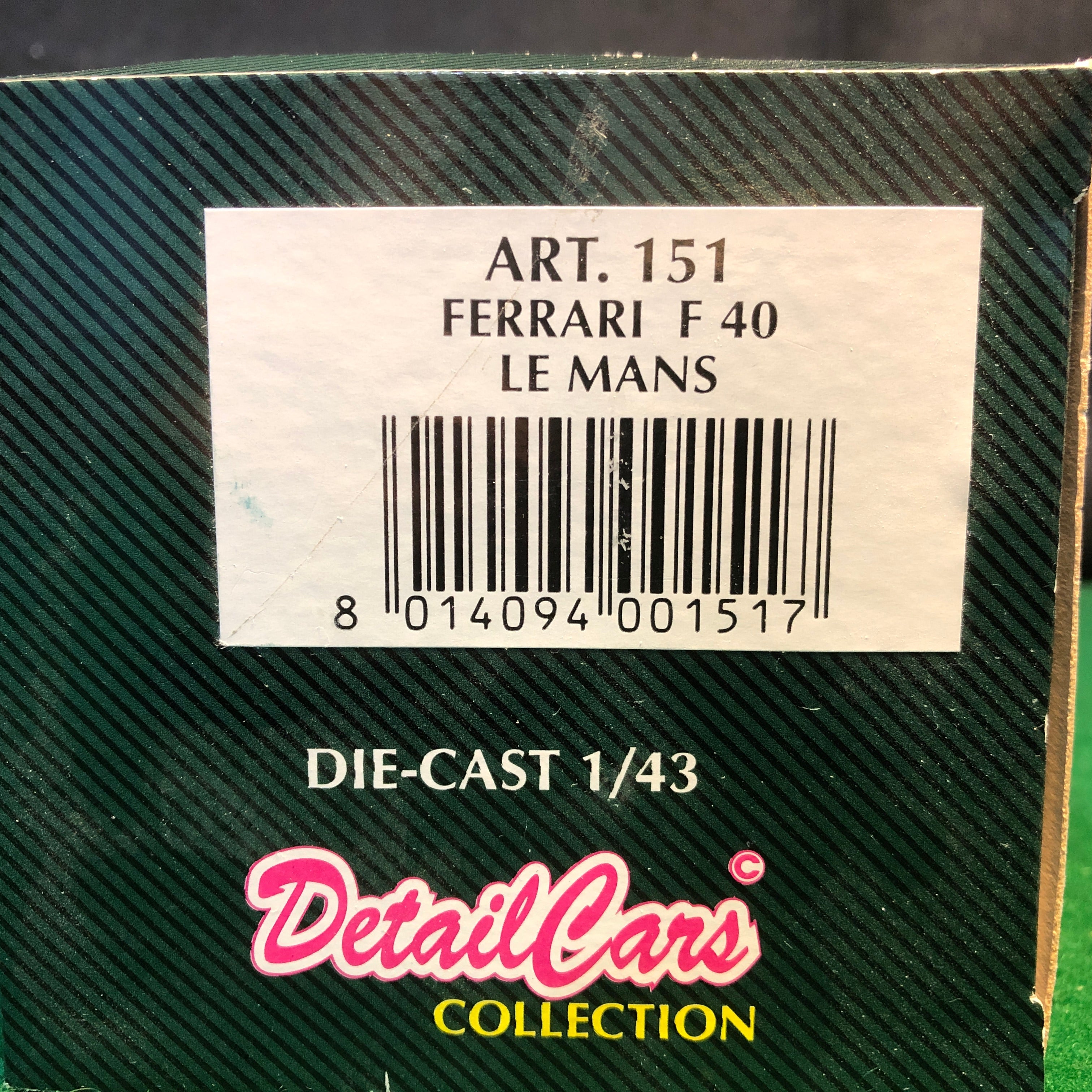 Ferrari F40 GT/LM Le Mans N 39 by DetailCars 1:43 (151) - Petrolicious
