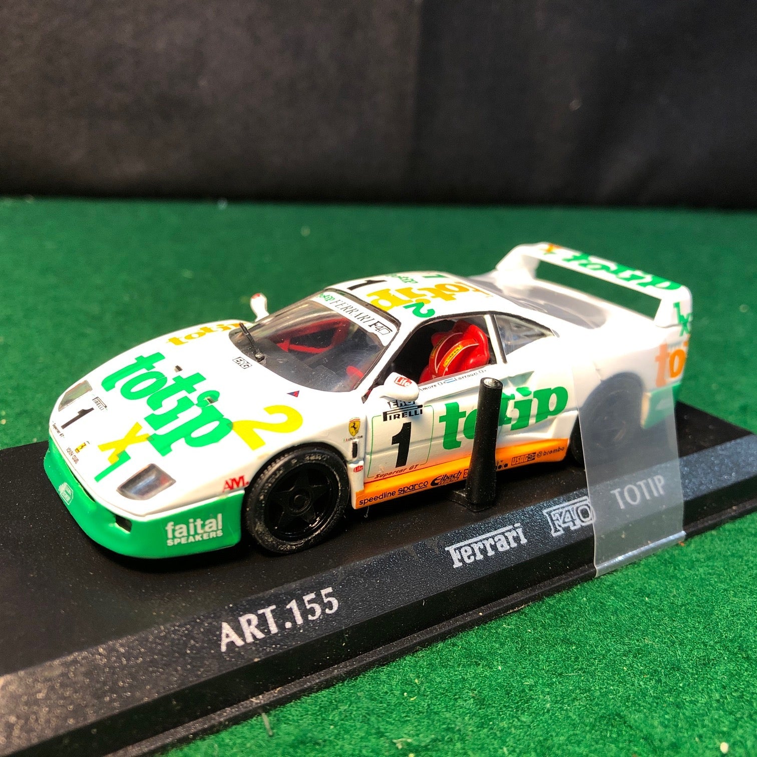 Ferrari F40 Racing GT ART 153 ミニカー Ferrari F40 GT/LM TOTIP N 1 by DetailCars 1:43 (155) - Petrolicious