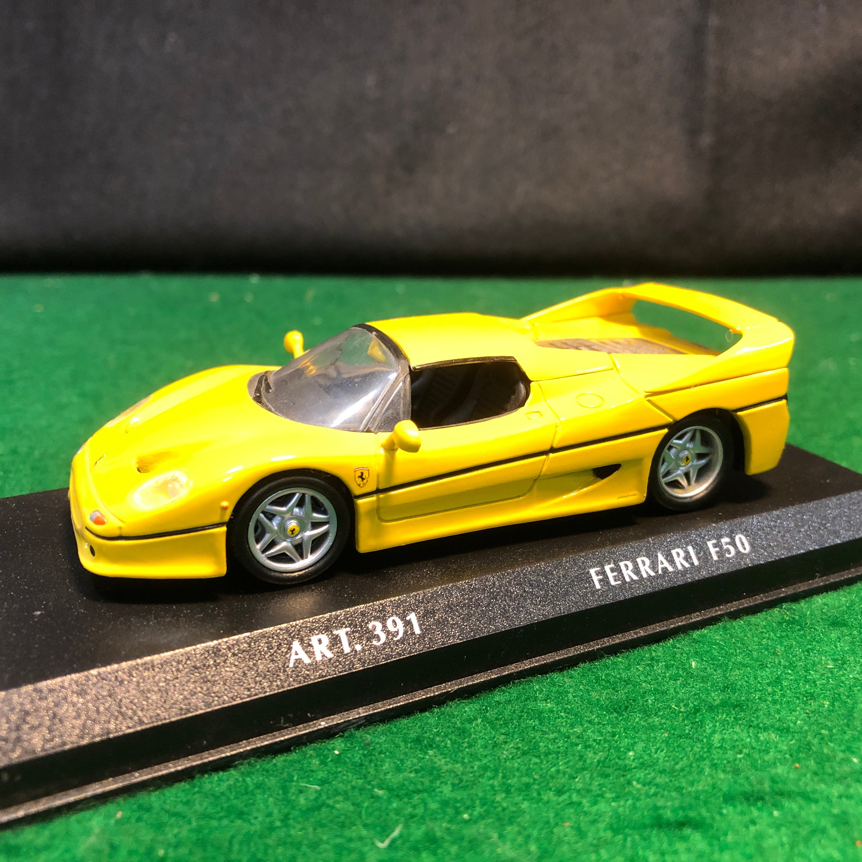 Ferrari F50 Coupe Yellow by DetailCars 1:43 (391) - Petrolicious