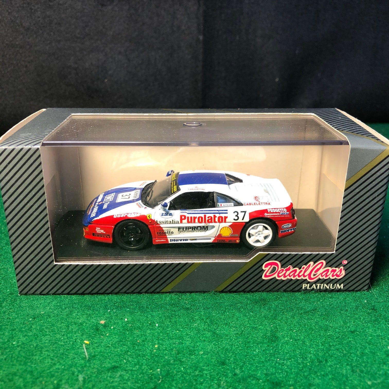Ferrari F355 GT/Challenge Polani N 37 by DetailCars 1:43 (144