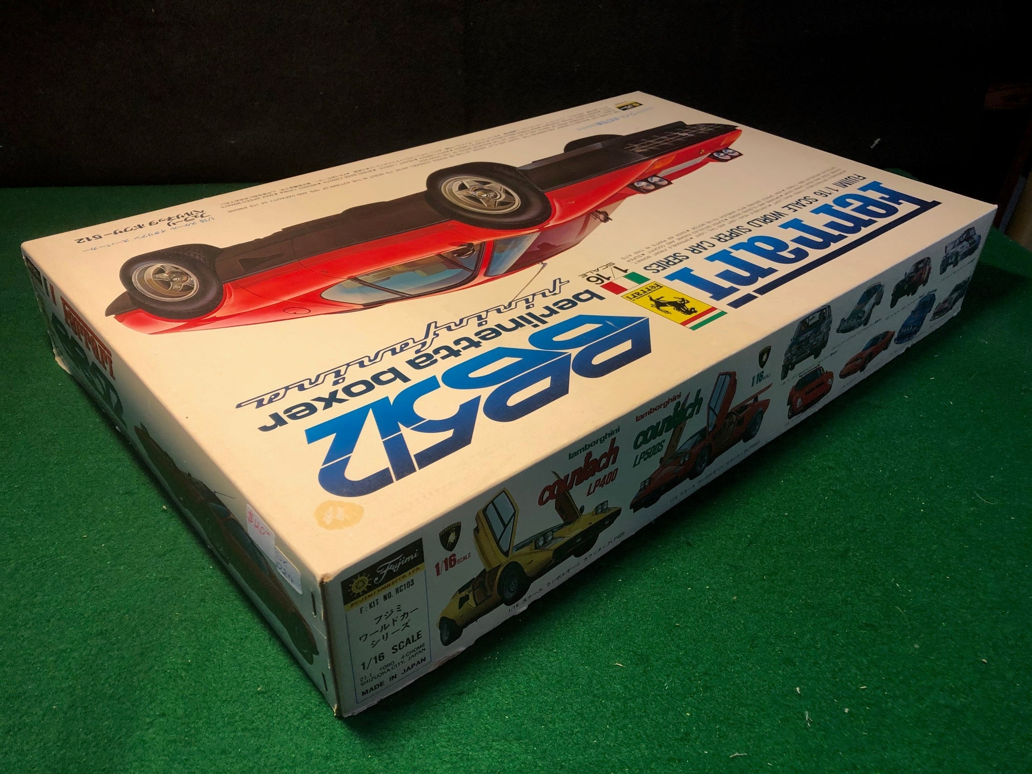 Ferrari BB512 Motorizable Kit by Fujimi 1:16 (RC103) - Petrolicious