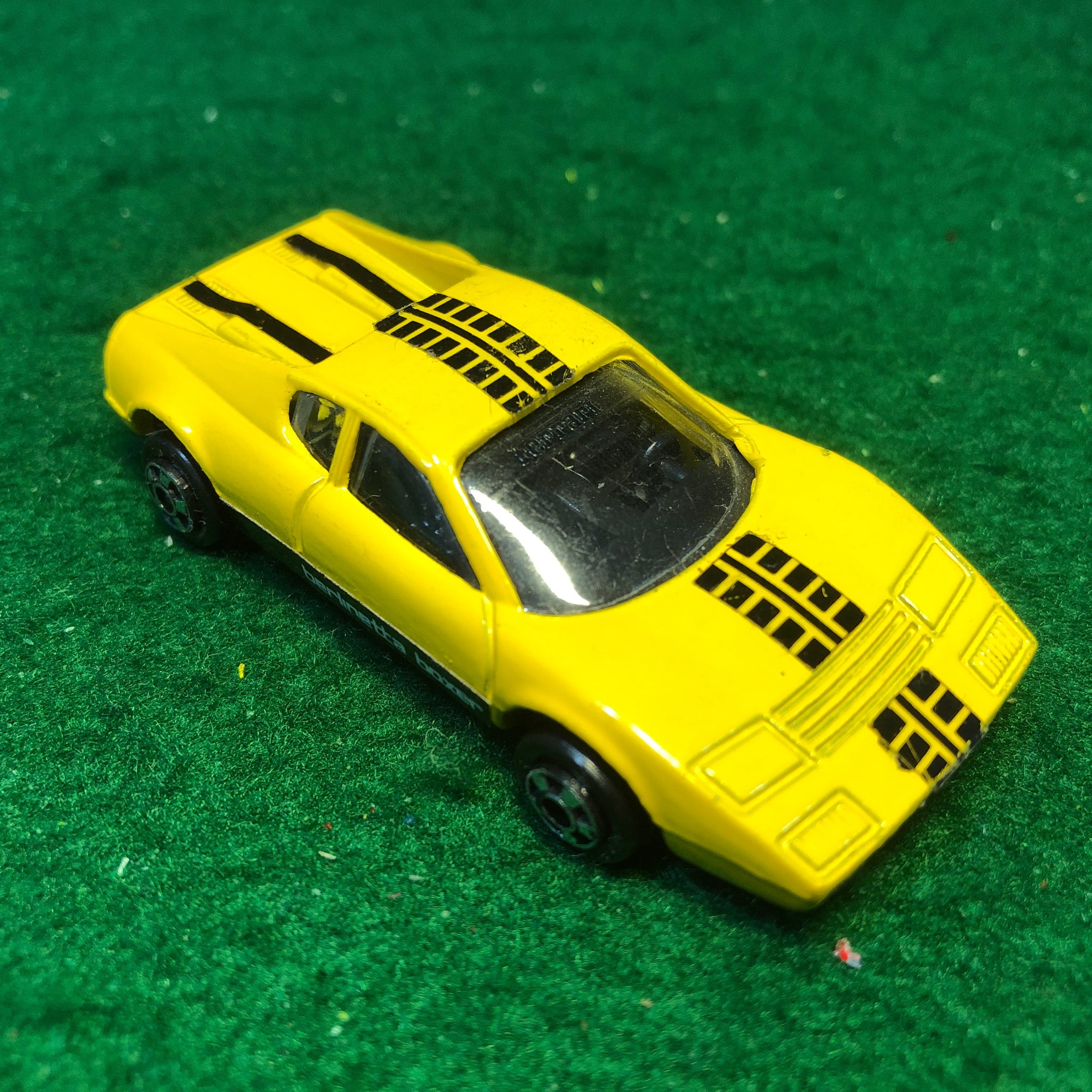 Ferrari 365 BB Yellow by Dynawheels 1:67 (D70)(No box)
