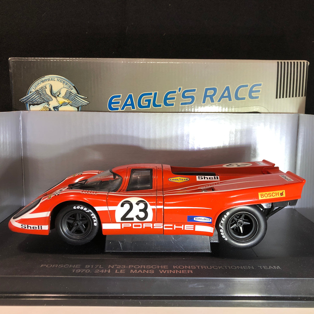 9l Racing Porsche 917K 4.9L Team Salzburg N 23 Winner 24h Le Mans 1970 H Hermann ...