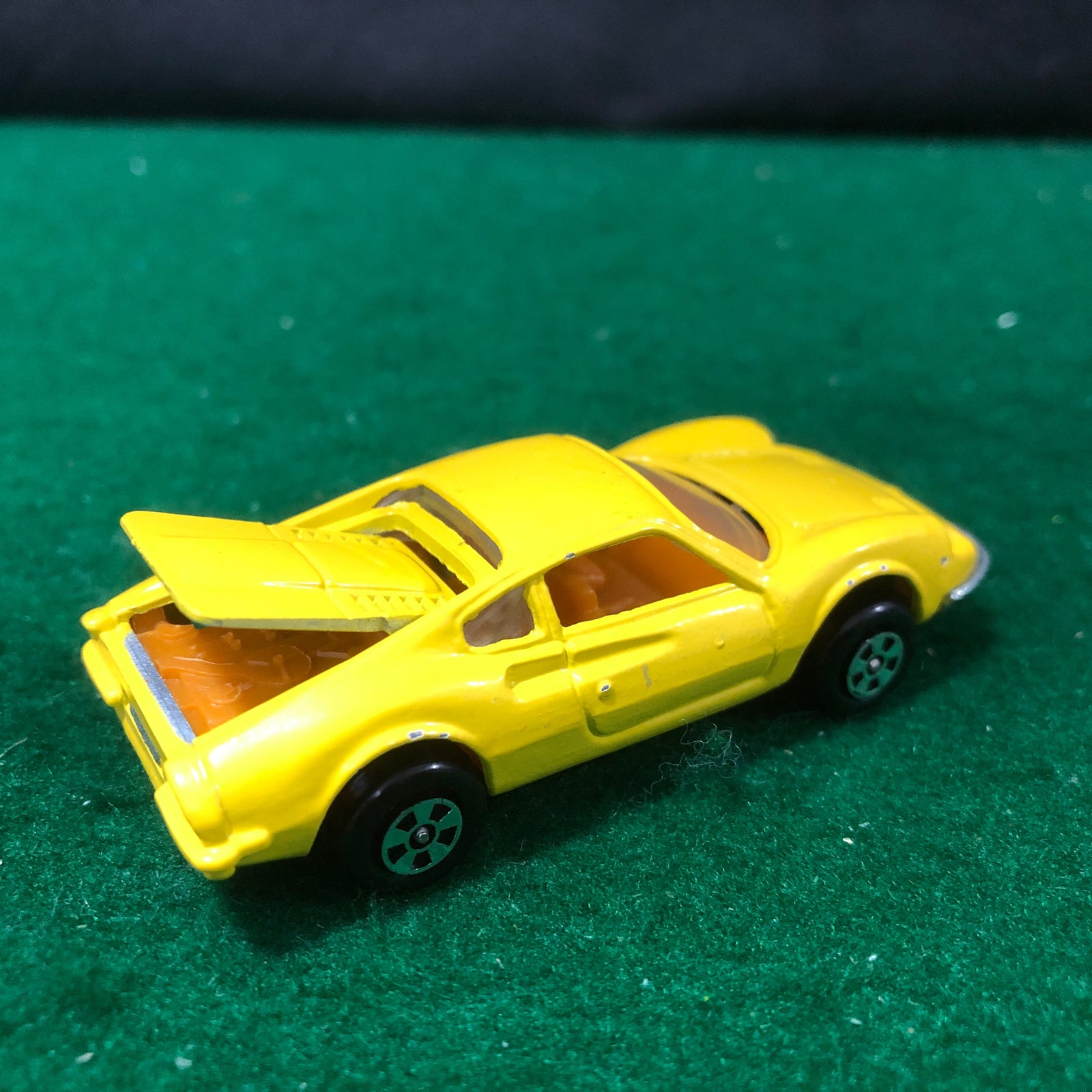 Ferrari 246 GT Yellow by Ertl 1:64 (1402)(No box)