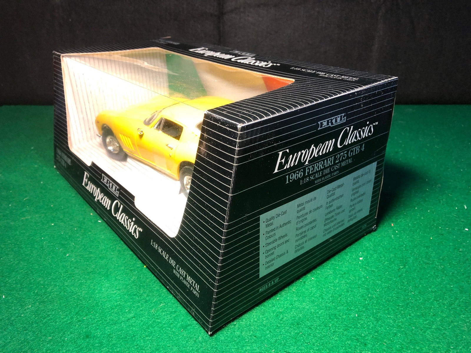 Ferrari 275 GTB/4 Yellow by Ertl 1:18 (7378)