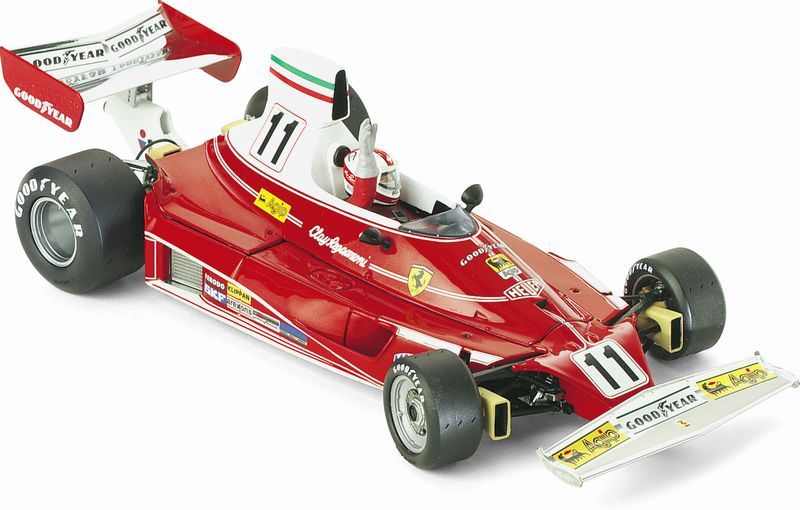 Ferrari 312T 1:18イタリアGP優勝 Clay Regazzoni 1975 Ferrari 312T Clay Regazzoni w/Driver by Exoto 1:18 (97051