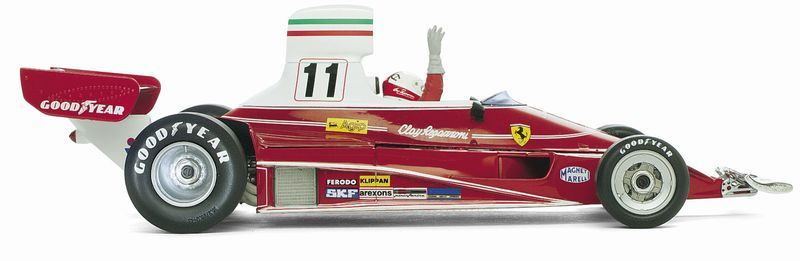 Ferrari 312T 1:18イタリアGP優勝 Clay Regazzoni 1975 Ferrari 312T Clay Regazzoni w/Driver by Exoto 1:18 (97051