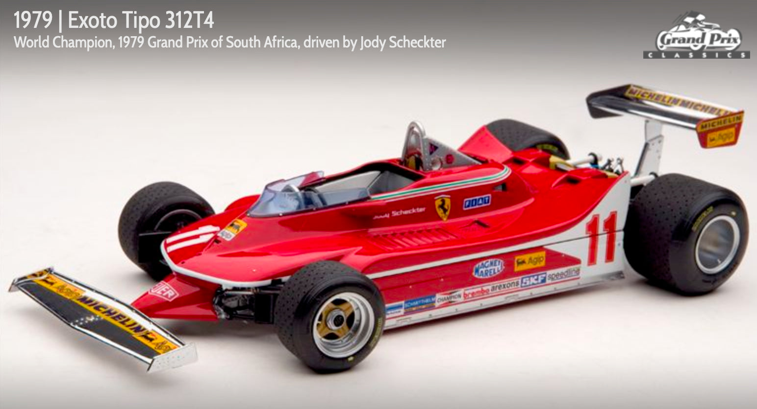 1979 Ferrari 312T4 Jody Scheckter 1:18 by Exoto (97070) - Petrolicious
