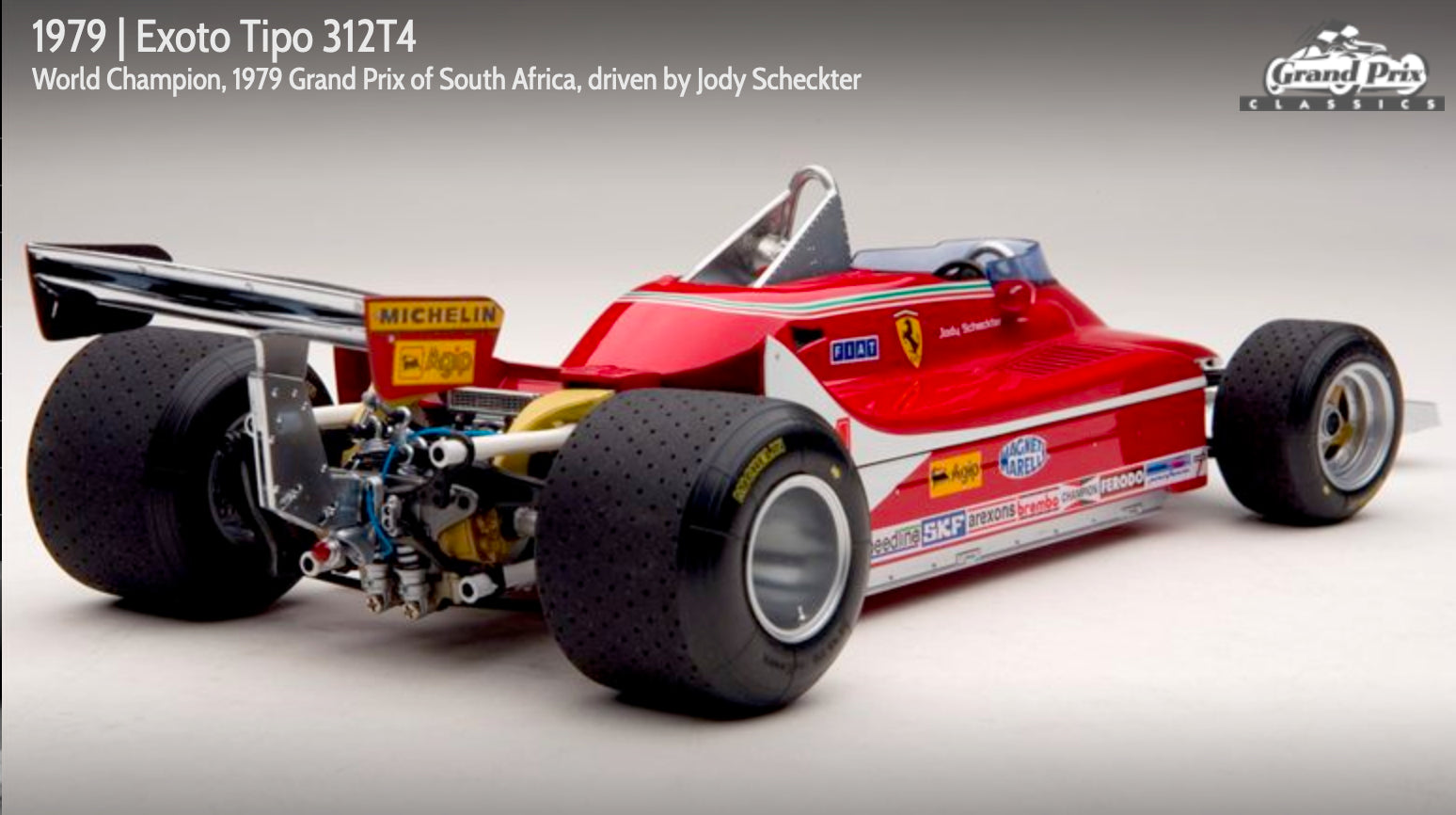 1979 Ferrari 312T4 Jody Scheckter 1:18 by Exoto (97070) - Petrolicious