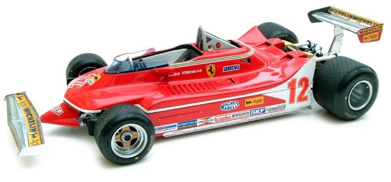 1979 Ferrari 312T4 Gilles Villeneuve by Exoto 1:18 (S Africa