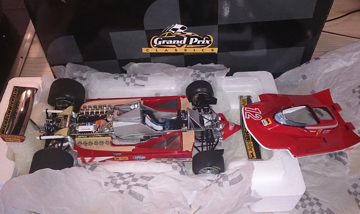 1979 Ferrari 312T4 Gilles Villeneuve by Exoto 1:18 (S Africa)