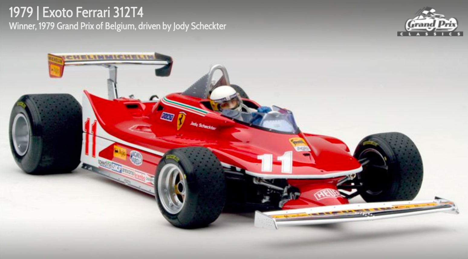 1979 Ferrari 312T4 Jody Scheckter by Exoto 1:18 (97072) - Petrolicious