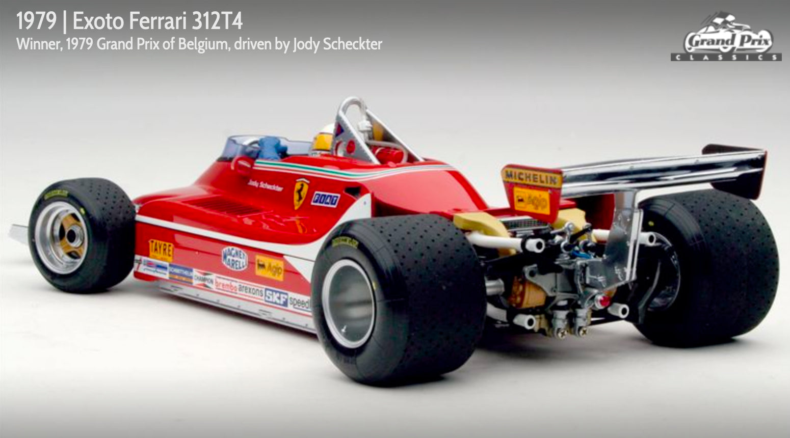 1979 Ferrari 312T4 Jody Scheckter by Exoto 1:18 (97072) - Petrolicious