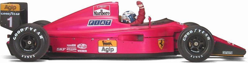 1990 Ferrari 641/2 Alain Prost Standox Monza Red by Exoto 1:18