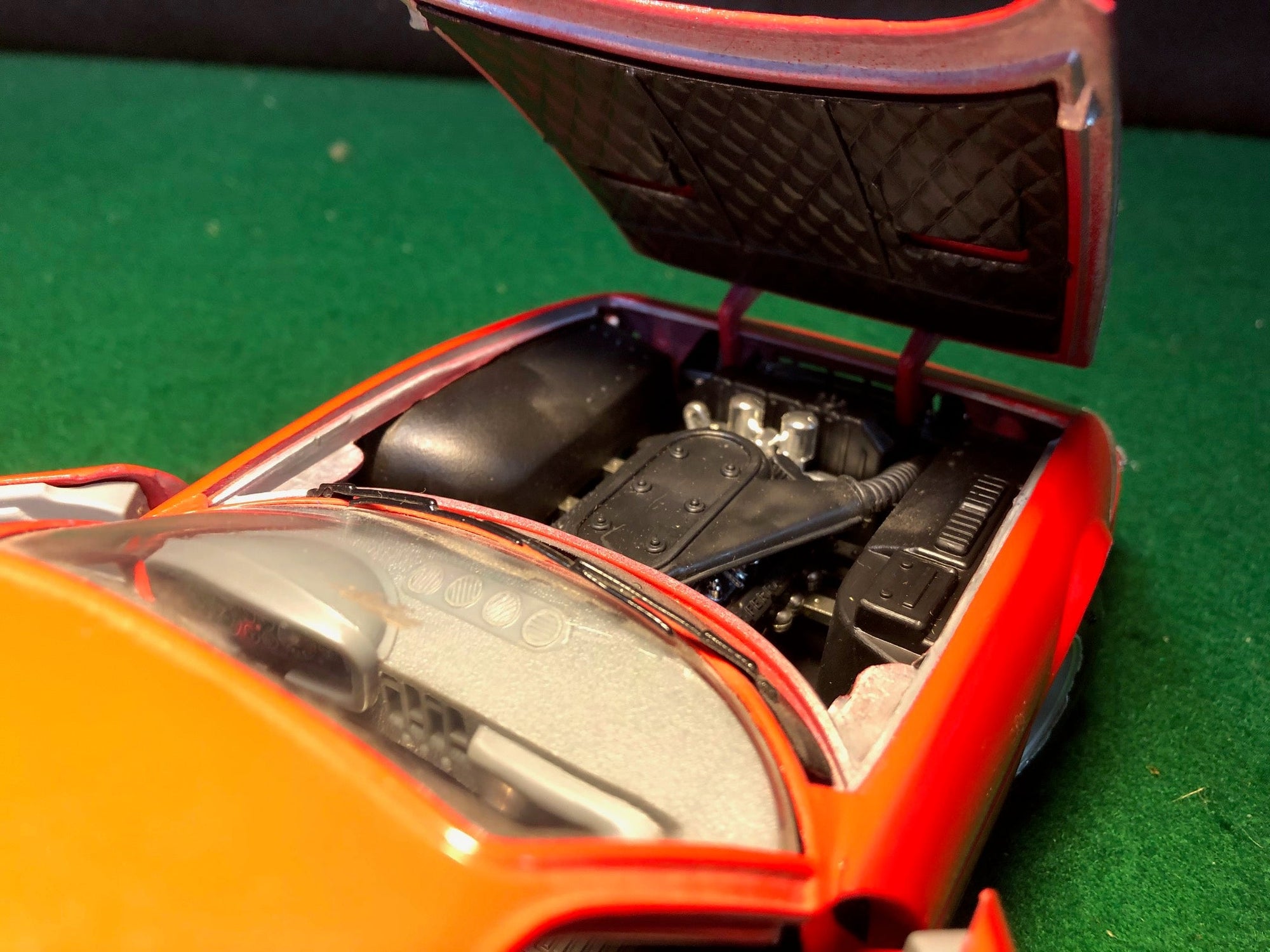 Ferrari 365 GTB/4, Red 1:18 by Giodi Techno (740011)(No box)
