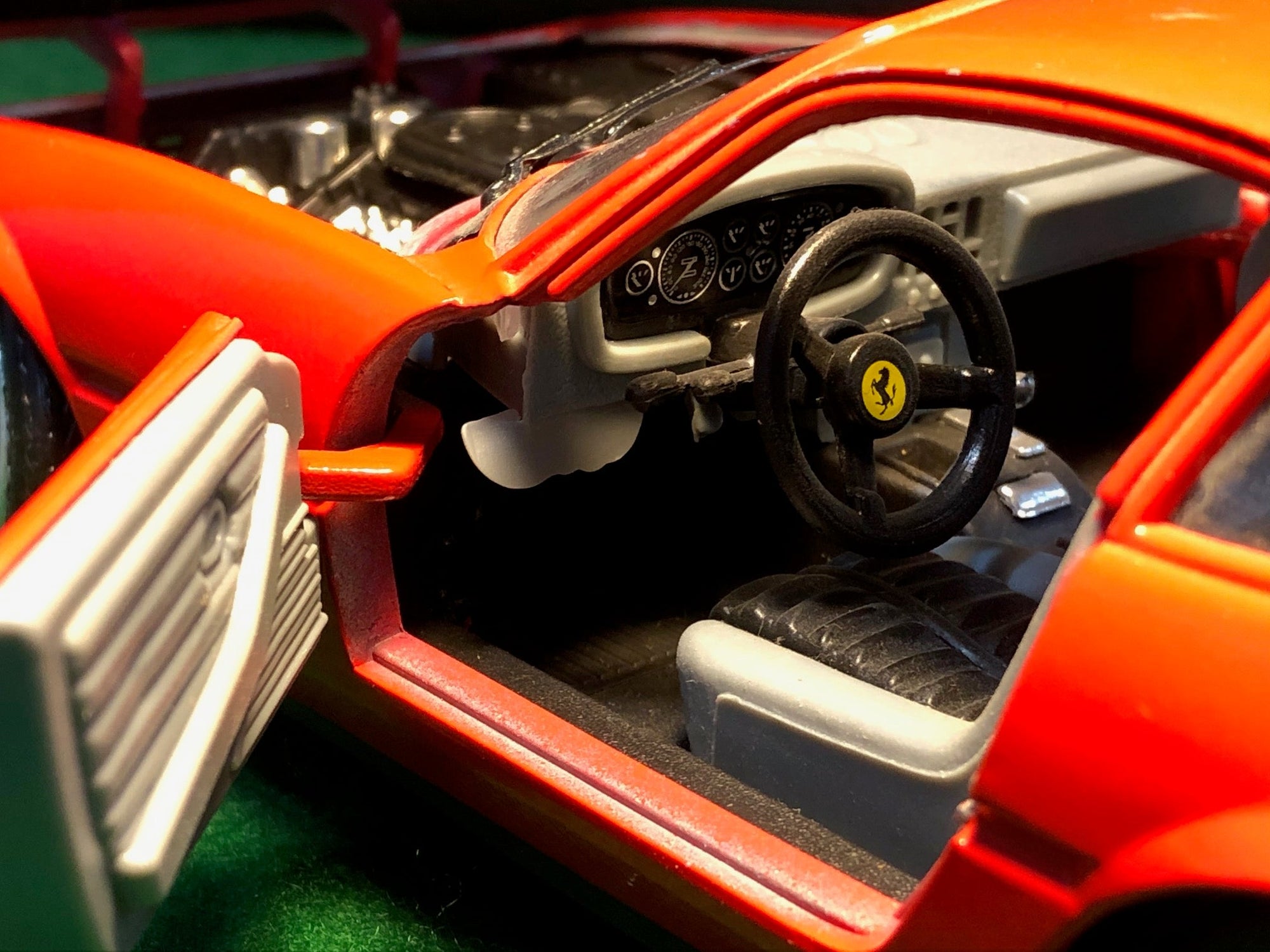 Ferrari 365 GTB/4, Red 1:18 by Giodi Techno (740011)(No box)